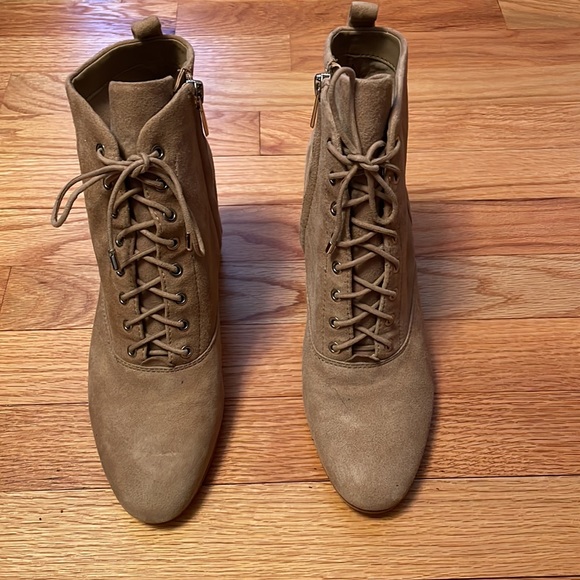 Sam Edelman Tate Suede Lace Up Boot - Picture 2 of 8